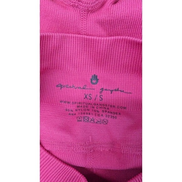 Spiritual Gangster High Waist Stretch Sculpt Workout Yoga Leggings XS Small - Picture 6 of 9